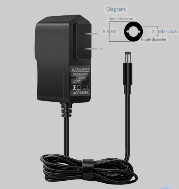 12 Volts DC 2A Power Supply